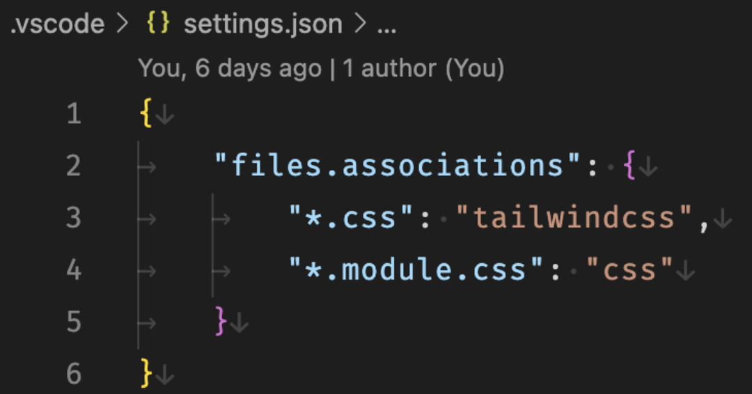 tailwind 4 file associations