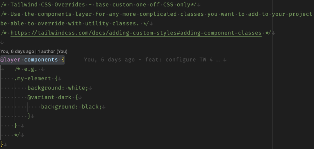 tailwind 4 components